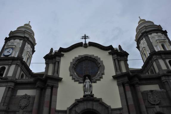 A fachada da Catedral de Mérida, na Venezuela